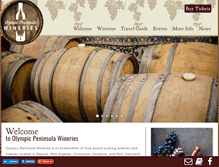 Tablet Screenshot of olympicpeninsulawineries.org